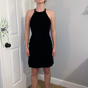 Nicole Miller sexy velvet black dress!